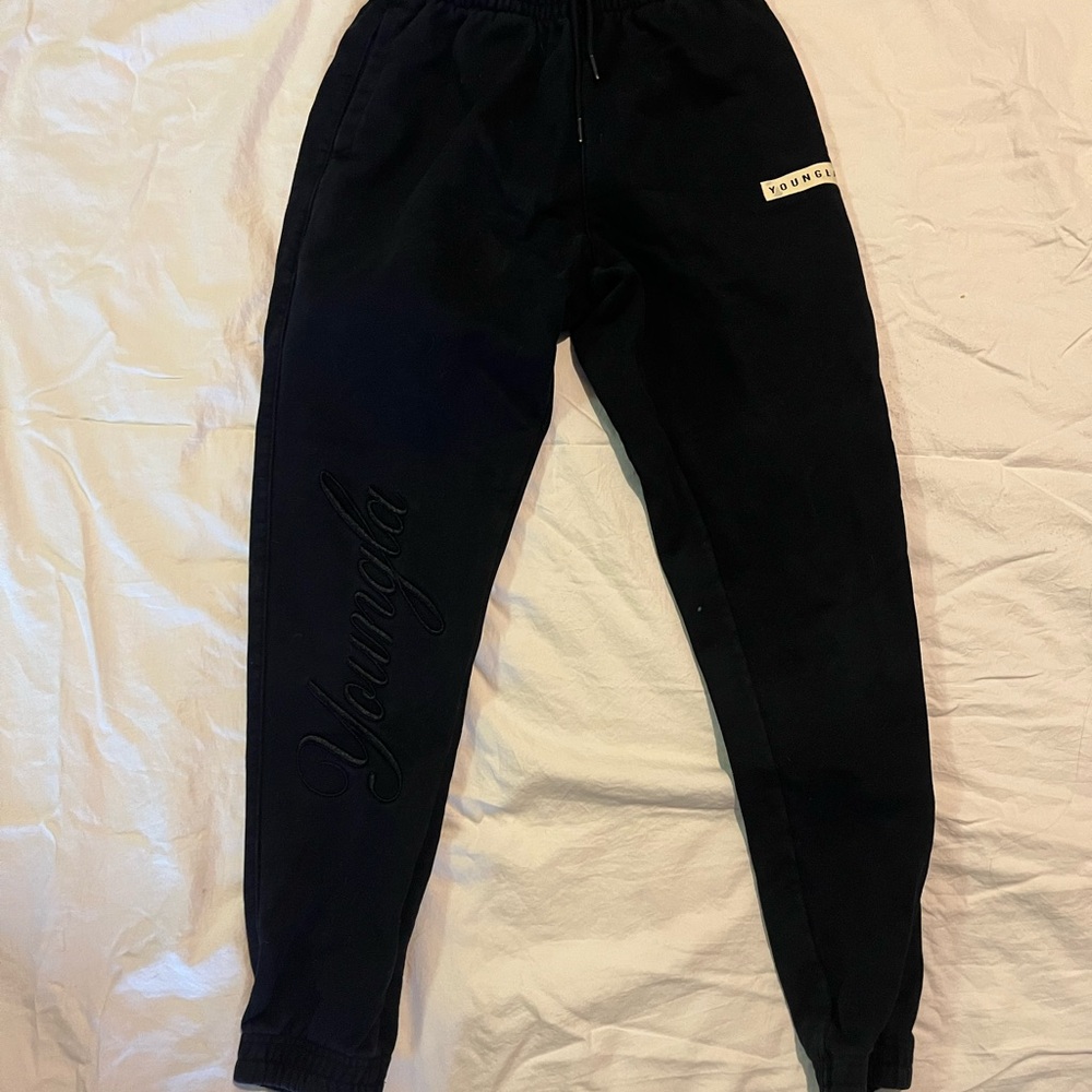 YoungLA Kids Dark Joggers